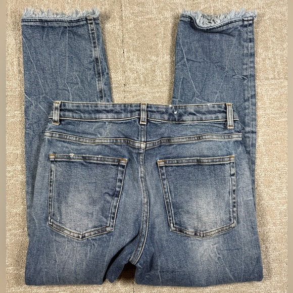 Acne Studios Row Fringe CLTVT Minimalist Casual Jeans Size 26/32 - Picture 7 of 8